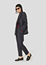 Midnight blue flannel pants Philippa Night TARA JARMON US