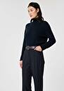 Midnight blue cashmere cardigan Palia Almond, Night TARA JARMON US