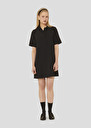 Black crepe dress Robby Charcoal TARA JARMON US