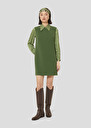 Green crepe dress Rinaldie Cactus TARA JARMON US