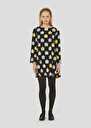 Black with flames print dress Ruoda Burgundy, Charcoal, Green, Night TARA JARMON US