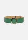Lauren belt leather green Lime tree TARA JARMON US