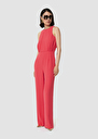 Cherry red crepe suit Poppy TARA JARMON US