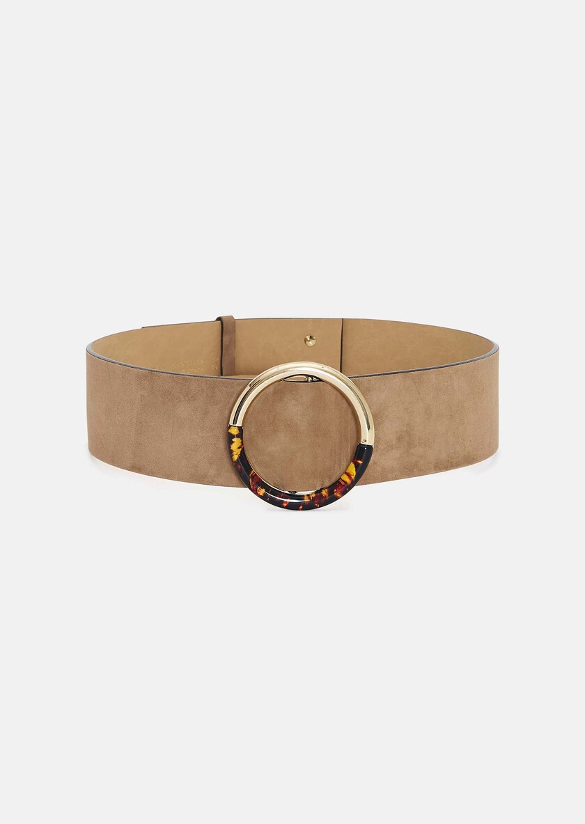 Lauren belt Brown velvet Nut brown TARA JARMON US
