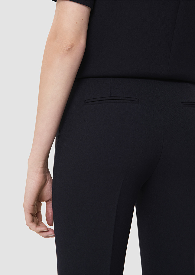Papillon midnight blue double canvas pants Night TARA JARMON US