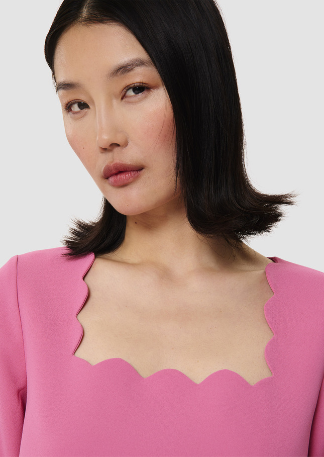 Rossie pink crepe dress Pink TARA JARMON US