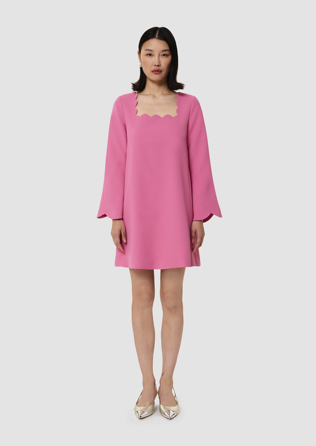 Rossie pink crepe dress Pink TARA JARMON US