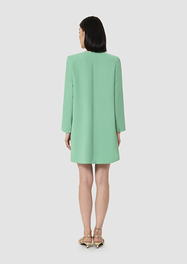 Rheala green crepe dress Green TARA JARMON US