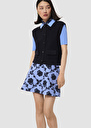 Gill midnight blue cotton cardigan Night, Off-white TARA JARMON US