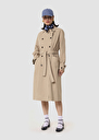 Ivon beige cotton gabardine trench coat Beige TARA JARMON US