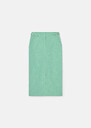 Justina green in flammed fabric Green TARA JARMON US