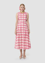 Javoue pink gingham skirt Green, Night, Pink TARA JARMON US