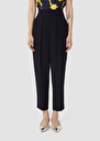 Paaso midnight blue crepe pants Green, Night TARA JARMON US