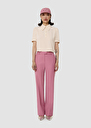 Poupee rose tailored wool pants Rosewood, Thym TARA JARMON US