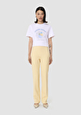 Papillon yellow double canvas pants Blush, Grey, Night, Vanilla TARA JARMON US