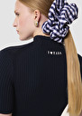Perla midnight blue ribbed knit sweater Night, Off-white, Pink TARA JARMON US