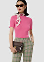 Perla pink ribbed knit sweater Off-white, Pink TARA JARMON US