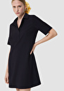 Robby midnight blue crepe dress Night, Pink TARA JARMON US