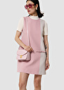 Rolly pink double canvas dress Blush TARA JARMON US