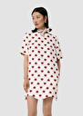Roger ecru dress with pink hearts Craie TARA JARMON US
