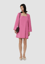 Rossie pink crepe dress Green, Pink TARA JARMON US