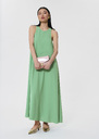 Roxanne green crepe dress Green, Poppy TARA JARMON US