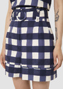 Shelby midnight blue gingham short Green, Night TARA JARMON US