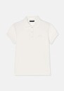 Tammy white cotton polo shirt Pistache, White TARA JARMON US