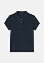 Tammy midnight blue cotton polo shirt Night, Pistache, White TARA JARMON US