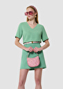 Toscane green crepe t-shirt Green TARA JARMON US