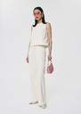 Tokono white denim top White TARA JARMON US