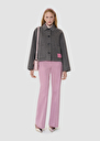 Vinci grey double sided wool jacket Gray grey TARA JARMON US