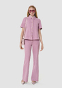 Camilia pink denim shirt Old pink TARA JARMON US