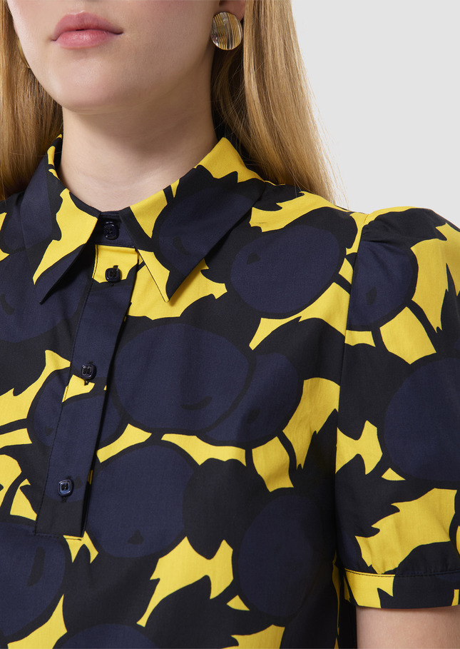 Titouan yellow cherries print top Mimosa TARA JARMON US