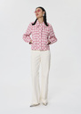 Beatrice pink gingham jacket Bonbon TARA JARMON US