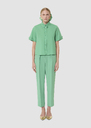 Charles green poplin shirt Pink, Pistache TARA JARMON US