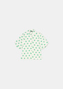 Calypso green hearts print shirt Pistache TARA JARMON US