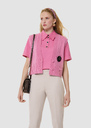 Gilles pink merino wool and alpaca cardigan Bonbon TARA JARMON US