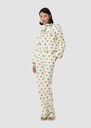Poupee green heart print pants Pistache TARA JARMON US