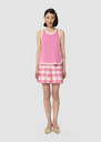 Prentiss pink cotton top Bonbon, Yellow TARA JARMON US