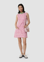 Russel pink gingham dress Bonbon TARA JARMON US