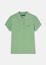 Tammy green cotton polo shirt Pistache, White TARA JARMON US