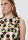 Tepee green top with trefle pattern Thym TARA JARMON US