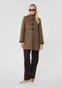 Brown wool coat Manoelli Nut brown TARA JARMON US