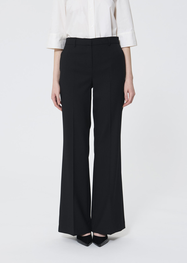 Patrice trousers black cold wool Black TARA JARMON US
