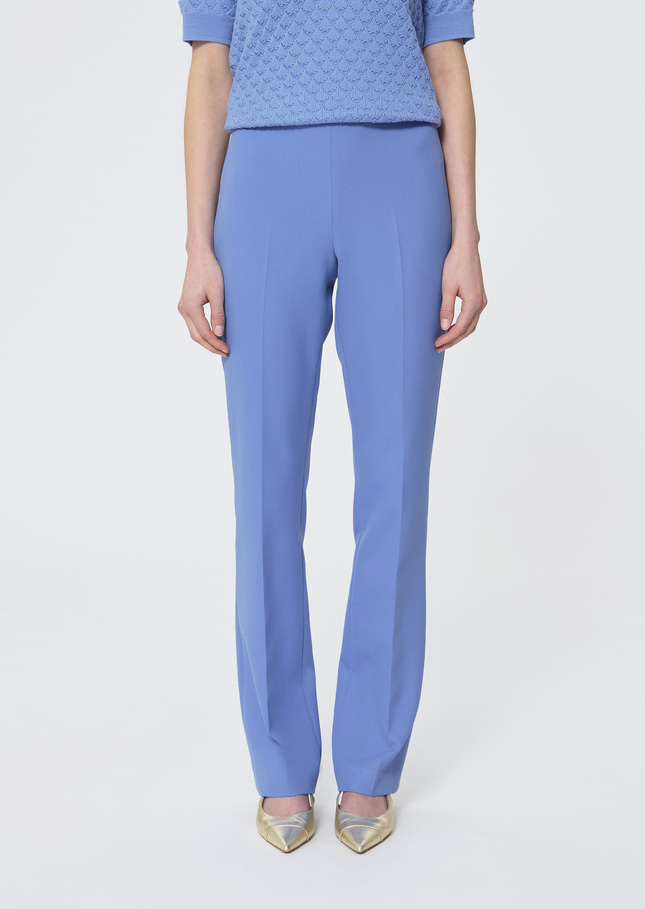 Papillon Pants sky blue double canvas Horizon TARA JARMON US