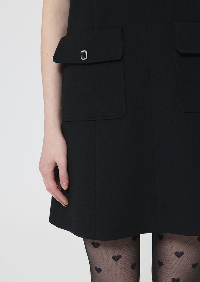 Roanne dress black crepe Black TARA JARMON US