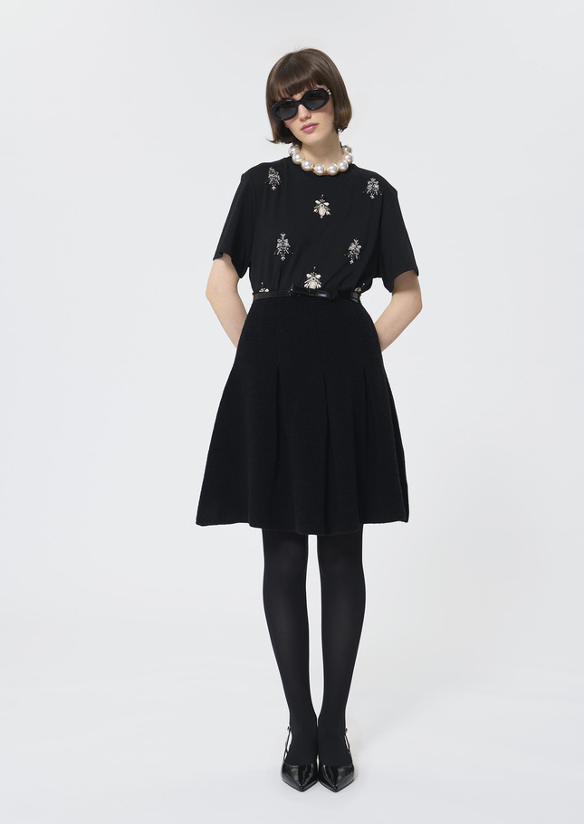 Tarabee T-Shirt black cotton Black TARA JARMON US