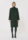 Mafalda Coat double-sided wool green Vert anglais TARA JARMON US