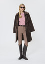 Paxton trousers beige double canvas Taupe color TARA JARMON US